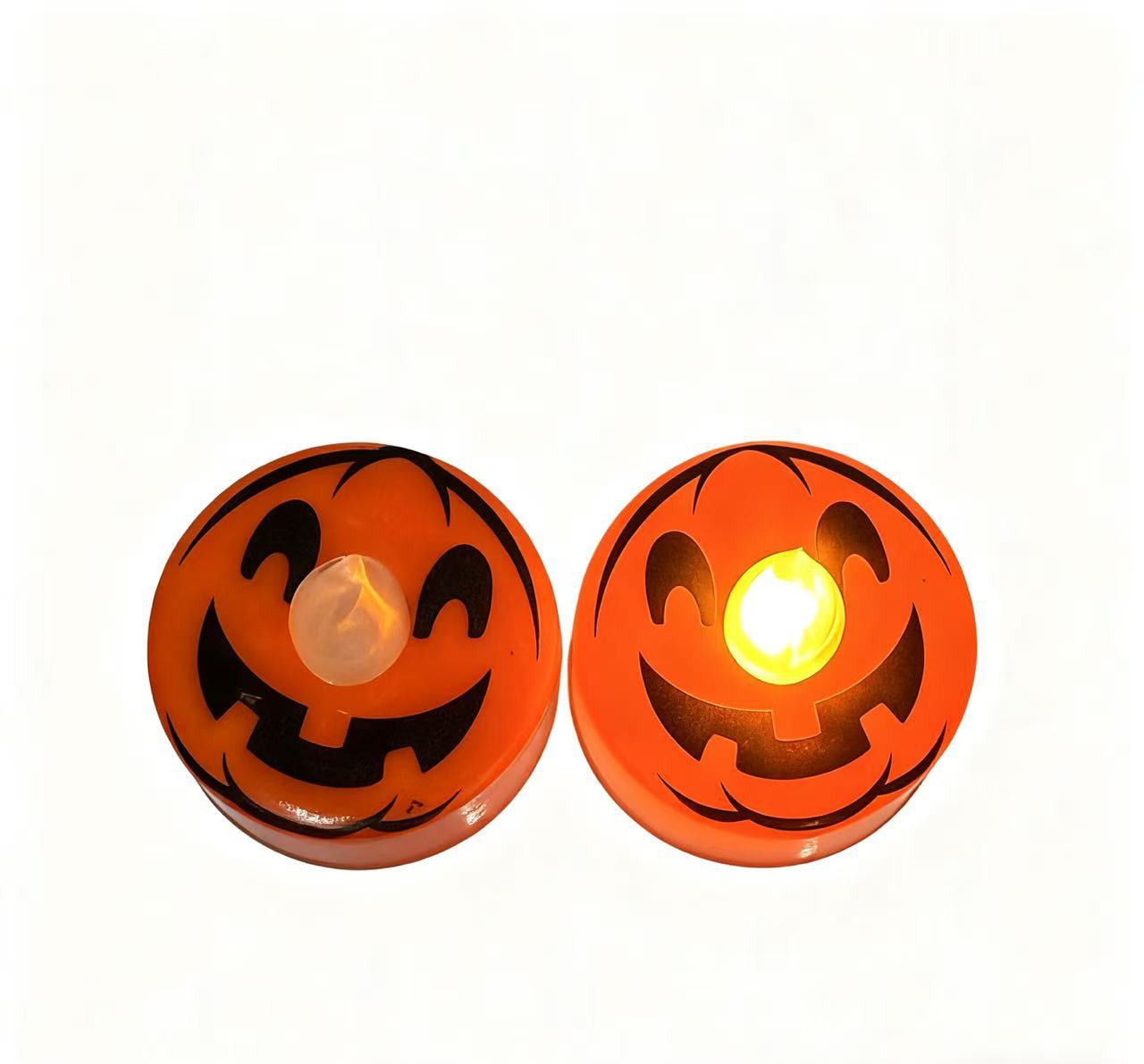 Halloween electronic pumpkin lanterns, cross-border Ghost Festival party, creative atmosphere, illuminated decorations, props, ornaments, candle lanterns, etc pic 13