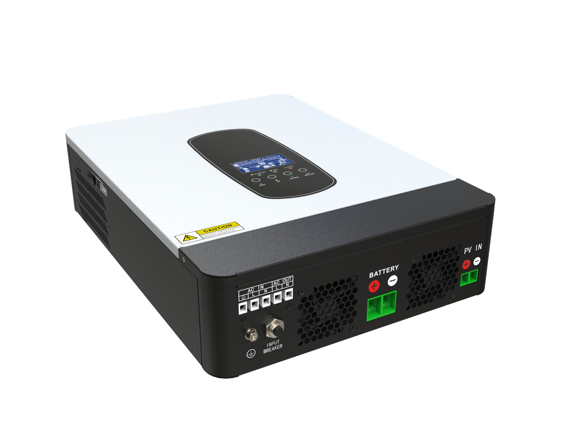 Фотоэлектрический инвертор 3KW 24V, вращающийся на 220V мppt80a солнечная энергия, управляемая однодвигателями pic 6