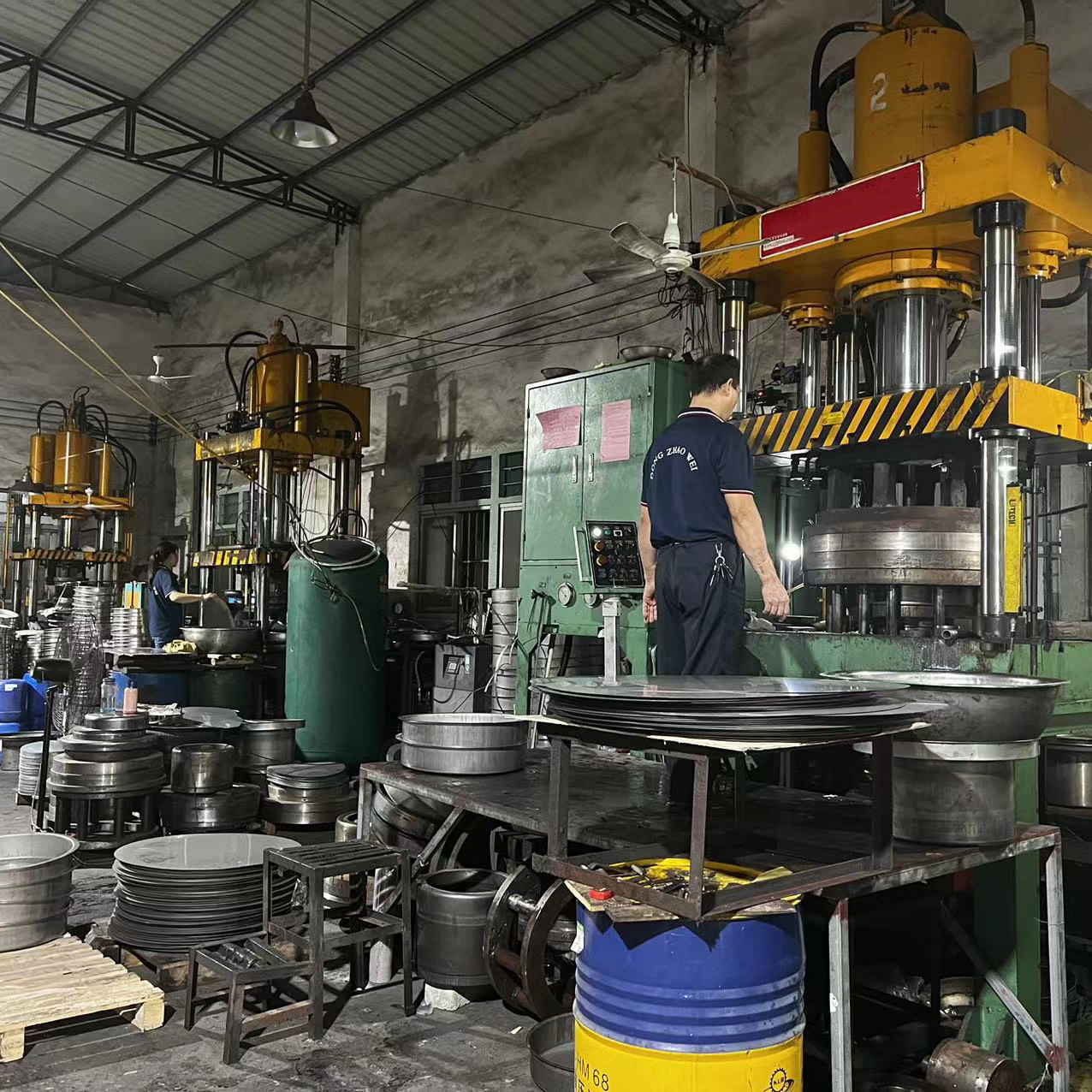 跨境出口装金色吊盖自助餐炉 婚礼酒店宴会布菲炉 食物保温炉全金详情5