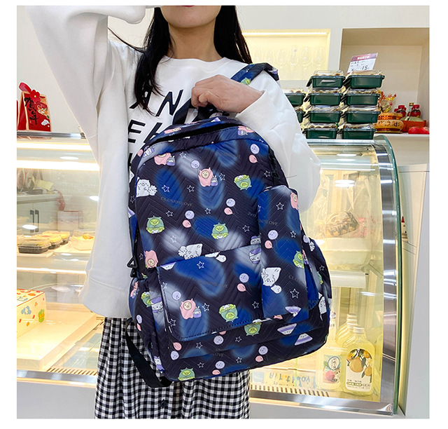A large-capacity, lightweight backpack for girls in Korean high school, versatile, and a fresh and simple backpack for primary and junior high school students pic 13