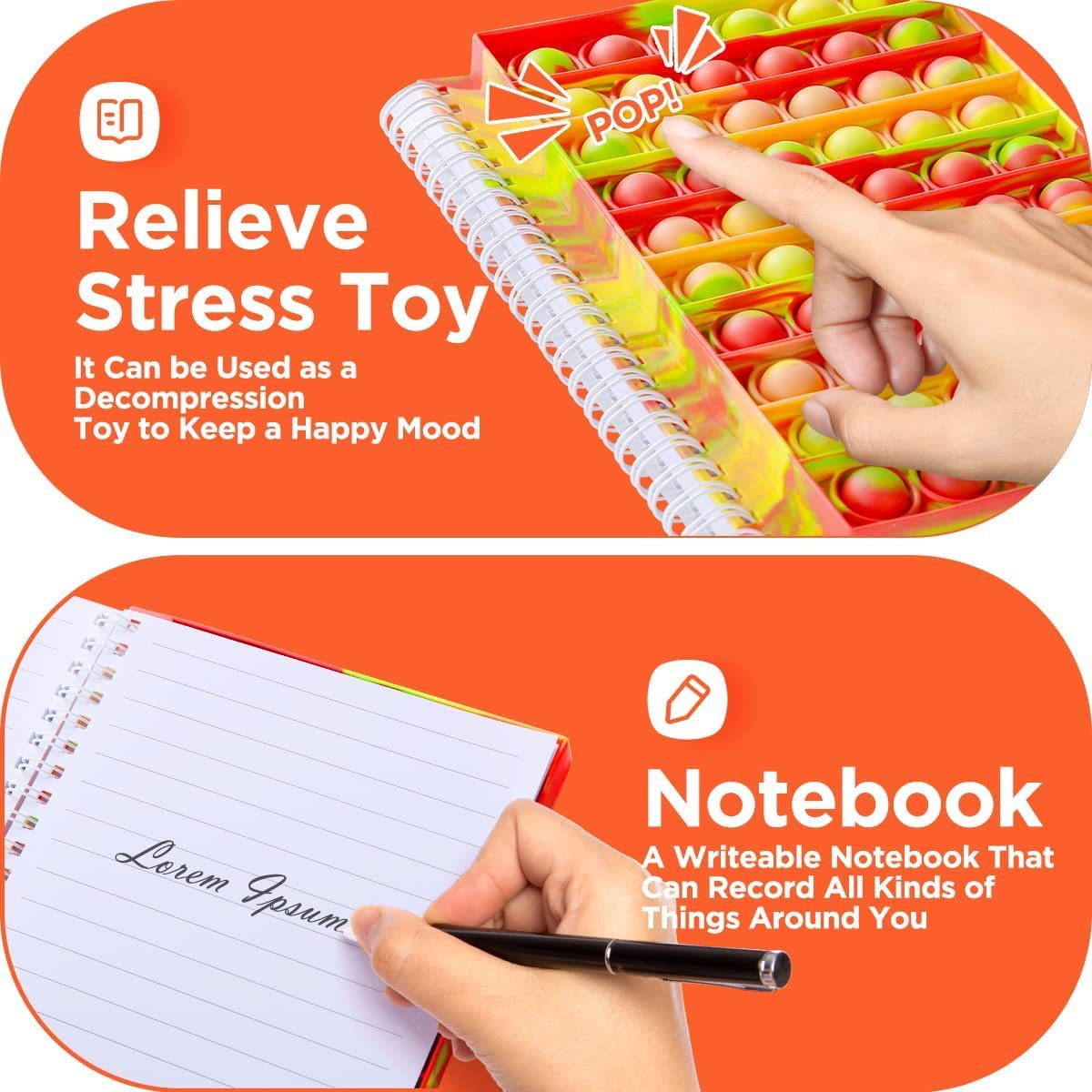 Hot-selling Unicorn Deer customized creative silicone notebooks for students pic 1