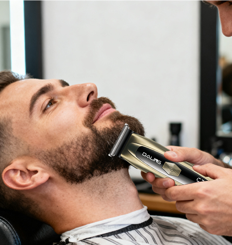 DALINGd darling DL-9505 profesional hombre 3in1 kit de aseo eléctrico para peluquería corte de pelo corte eléctrico pusher pic 11