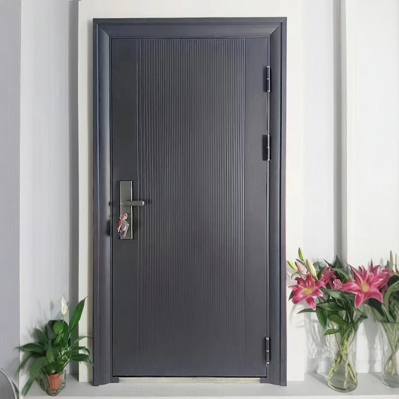 7 cm steel anti-theft door, entrance door, rental apartment door, security door, entrance door manufacturer wholesale gate pic 4