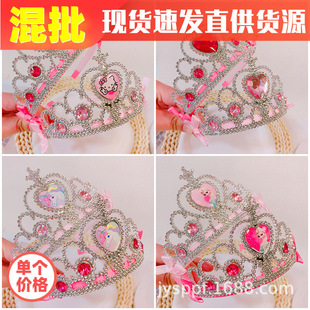 义乌地摊头发饰品2元文具店批发网红女宽边镶钻高颅顶发箍头箍G21详情40