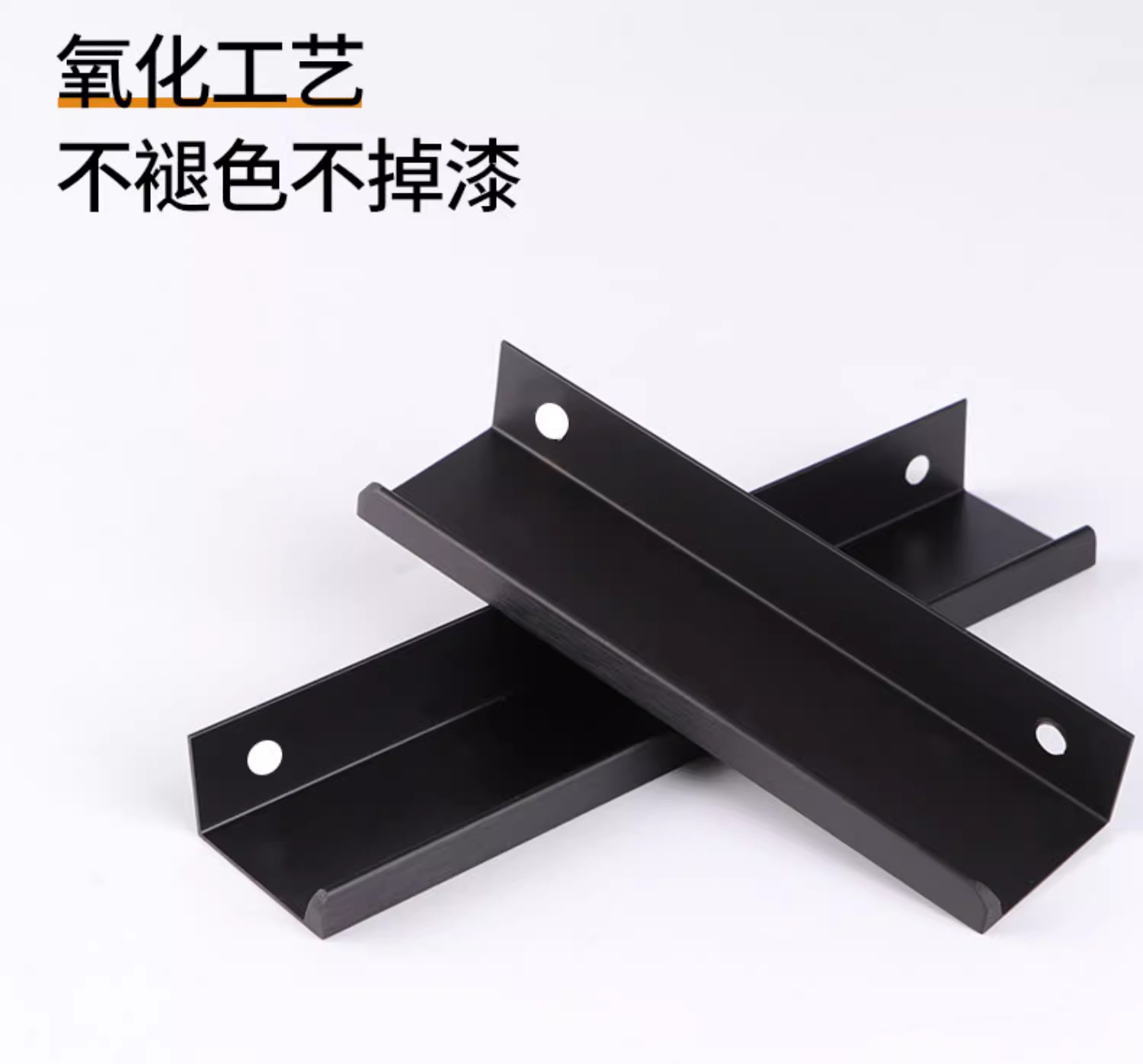 隐形拉手柜门圆弧形衣柜内嵌隐形门免打孔现代简约铝合金长条把手详情16