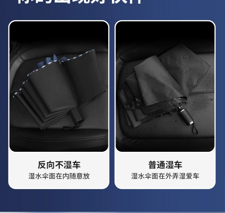 升级加厚黑胶防晒雨伞批发手动商务折叠伞男士晴雨伞两用太阳防晒详情12