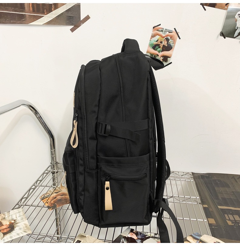 大容量多层书包初中生男女高中生双肩包减负护脊超轻便电脑背包详情35