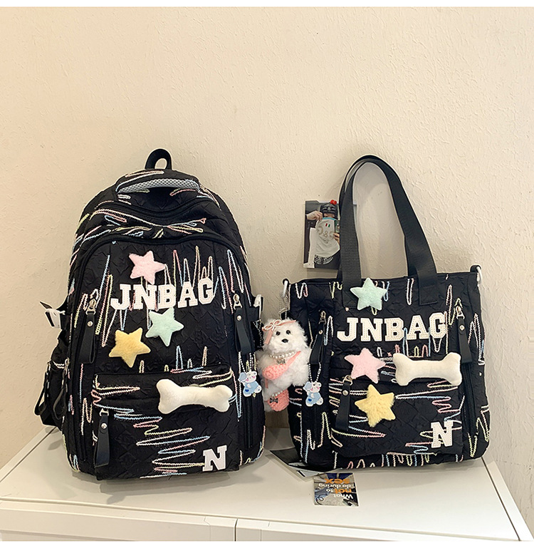 High appearance level schoolbag for junior high school girls, cute and lightweight backpack for primary school students, and large-capacity backpack for senior high school students pic 60
