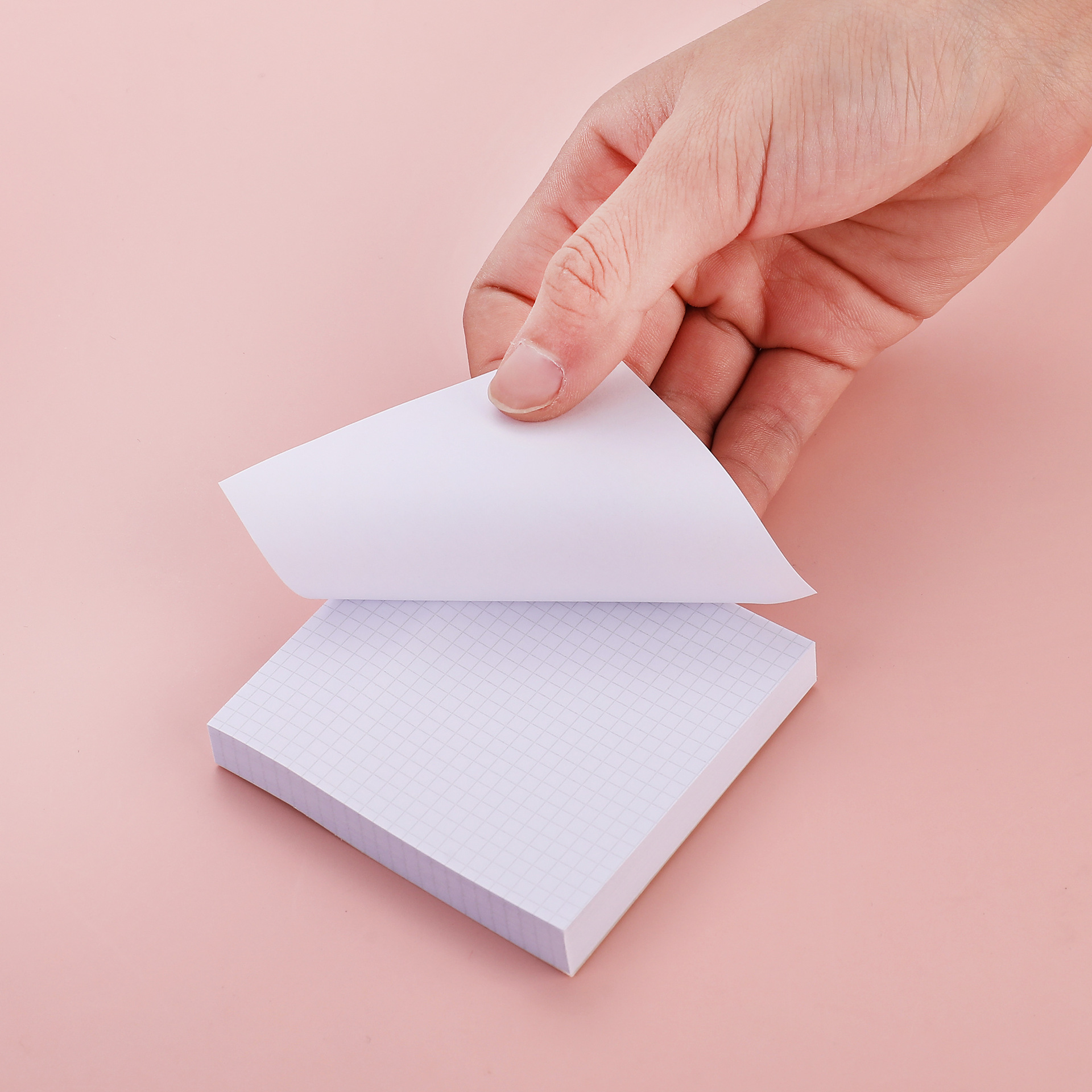 Pioneer 8654 Simple white sticky Notes, 100 pages, can be used to stick hand-torn work, study or office notes N times pic 4