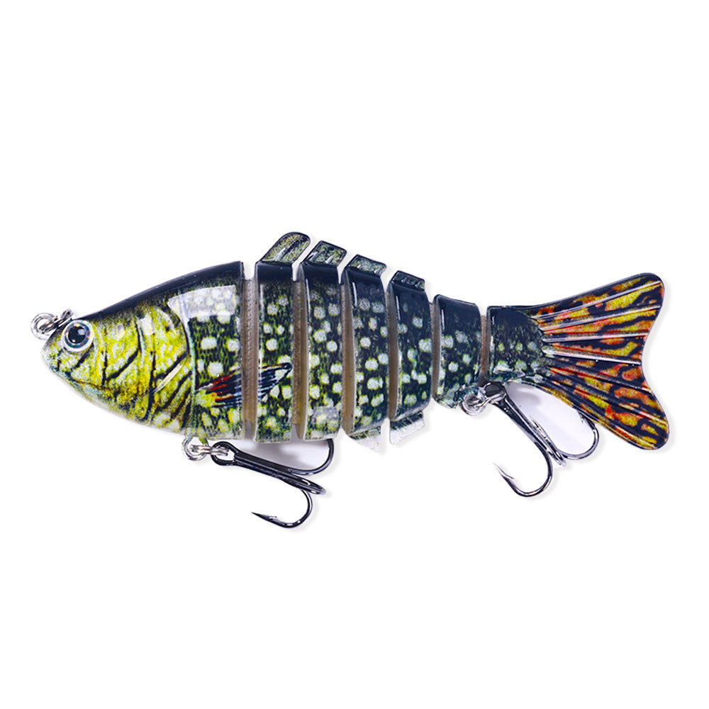 New 7-segment 10CM multi-segment fish bait from Lure bait wholesale, Mino hard bait, Hengjia vib fish bait pic 40