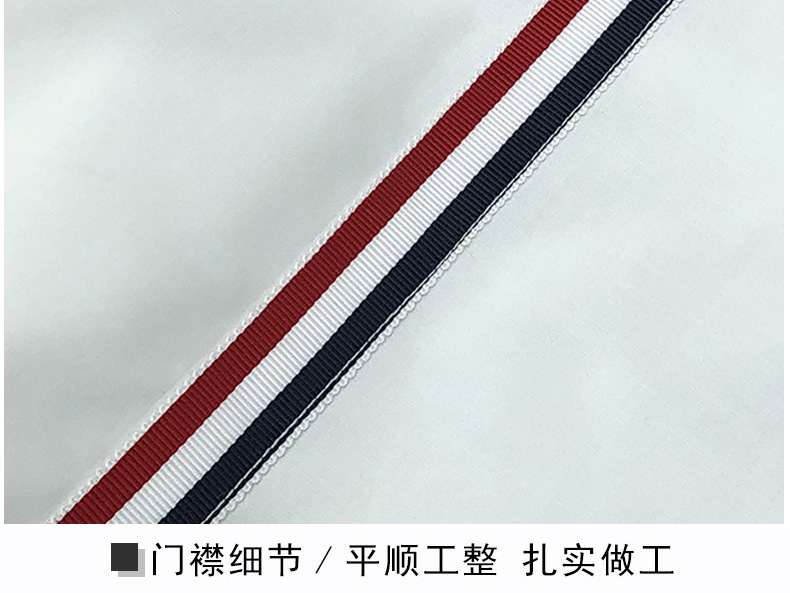 痞帅潮流BT织男士长袖衬衫高端商务男衬衣时尚打底衫潮流织带男衬详情9