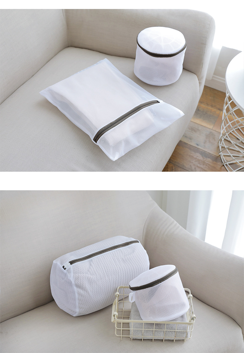 Washing machine mesh bags for clothing care, large anti-deformation underwear special washing bags, sweater fine mesh laundry bags pic 9