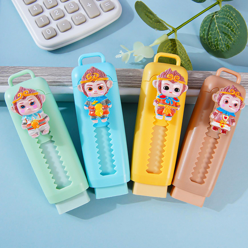 儿童节卡皮巴拉创意橡皮擦高颜值学习办公绘图橡皮不留痕厂家批发详情9