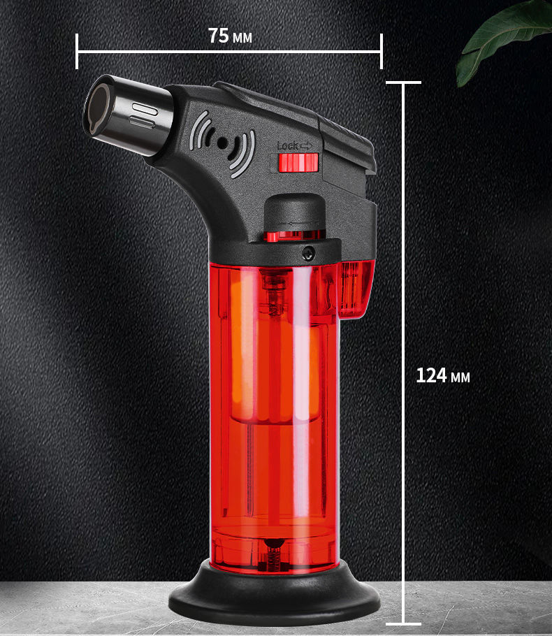 艾灸防风创意打火机直冲气体点火器点艾条雪茄烘焙喷枪批发跨境详情11