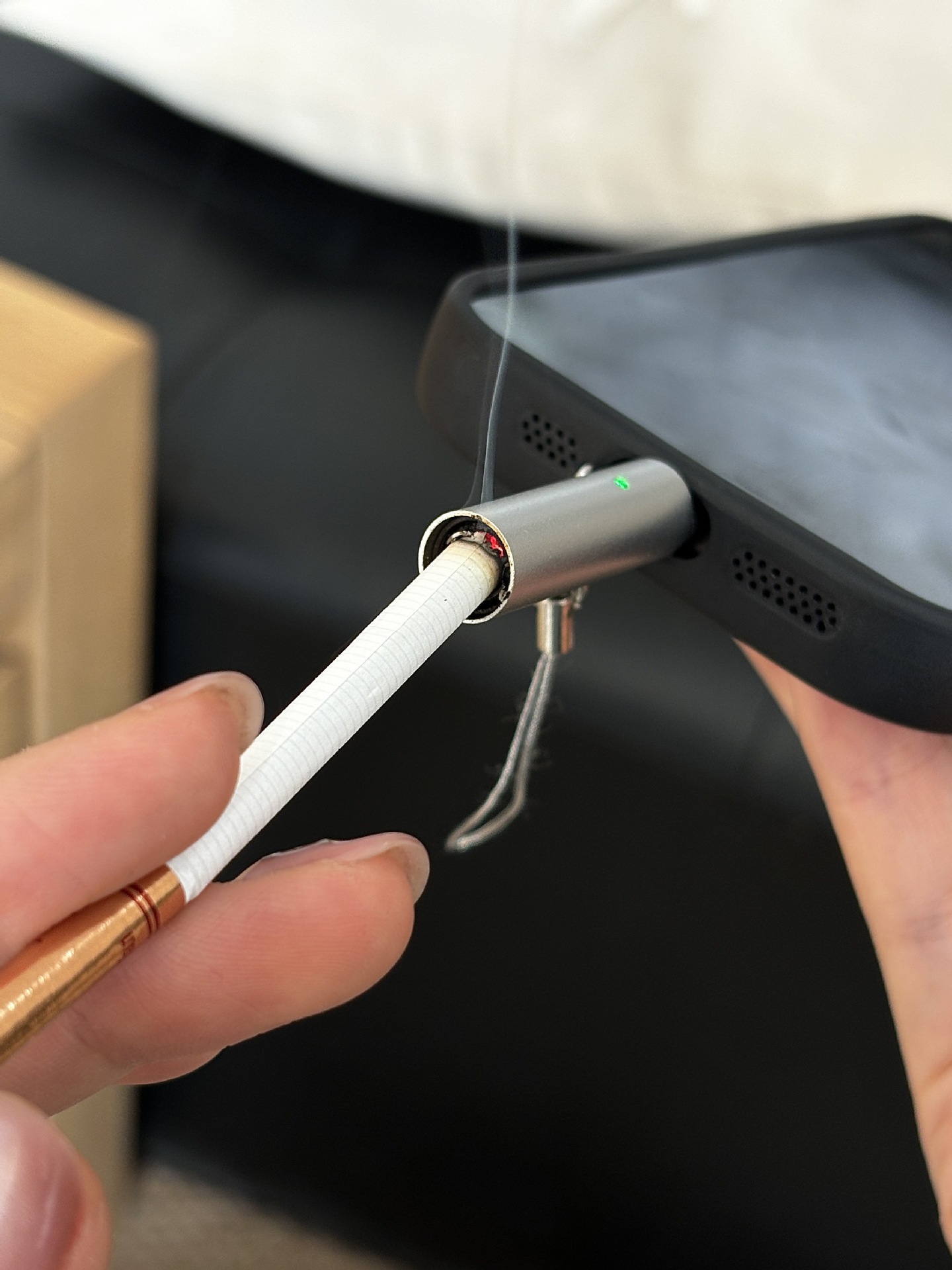 迷你便捷无线点烟器TYPE-C无液气体打火机跨境智能防风点烟点火器详情14