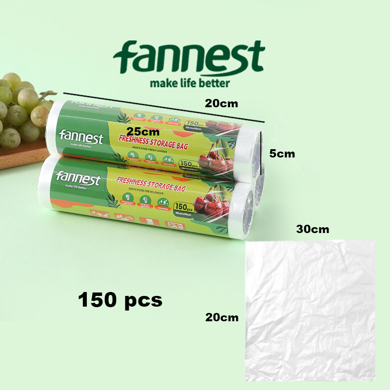 家用PE食品保鲜袋大量批发点断一次性食品袋厨房加厚冰箱保鲜袋详情6