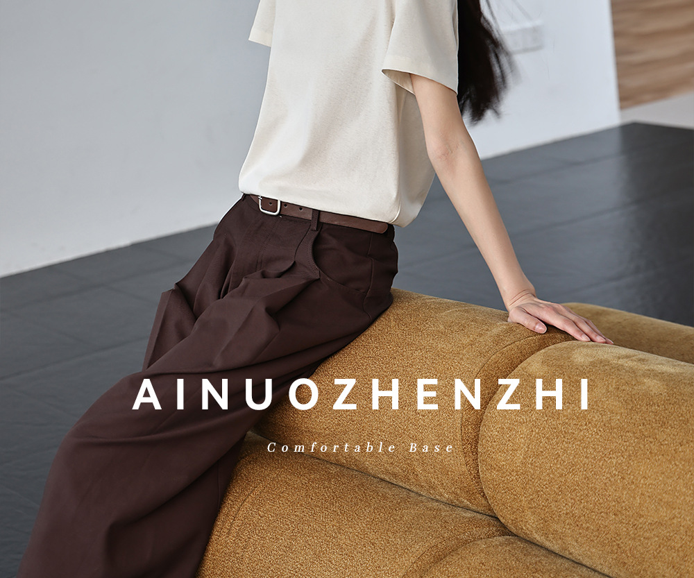 纯色棉亚麻圆领T恤女式春夏季薄款宽松上衣正肩显瘦套头休闲短袖详情47