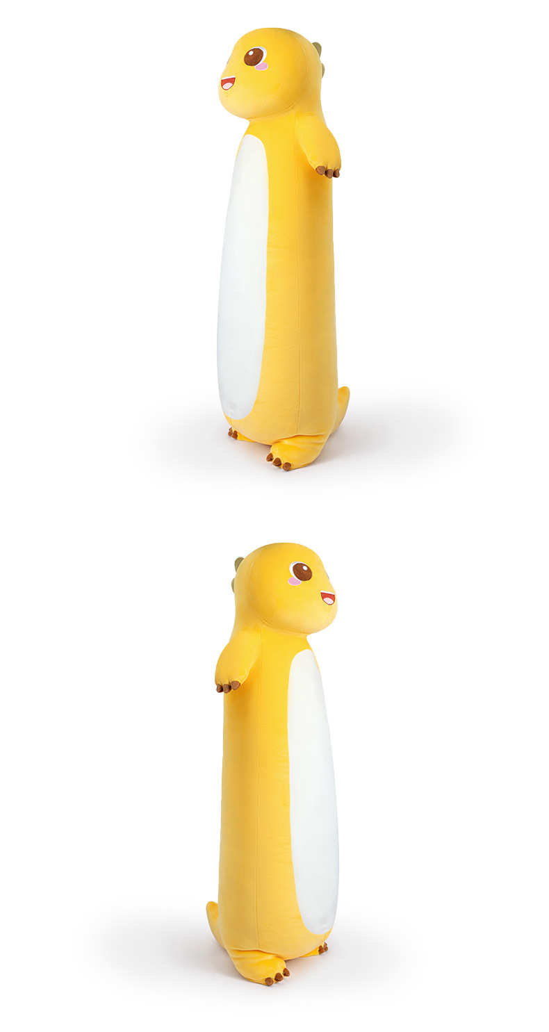 多爱正版奶龙毛绒玩具公仔大笑柔软床头安抚陪睡长条抱枕生日礼物详情4