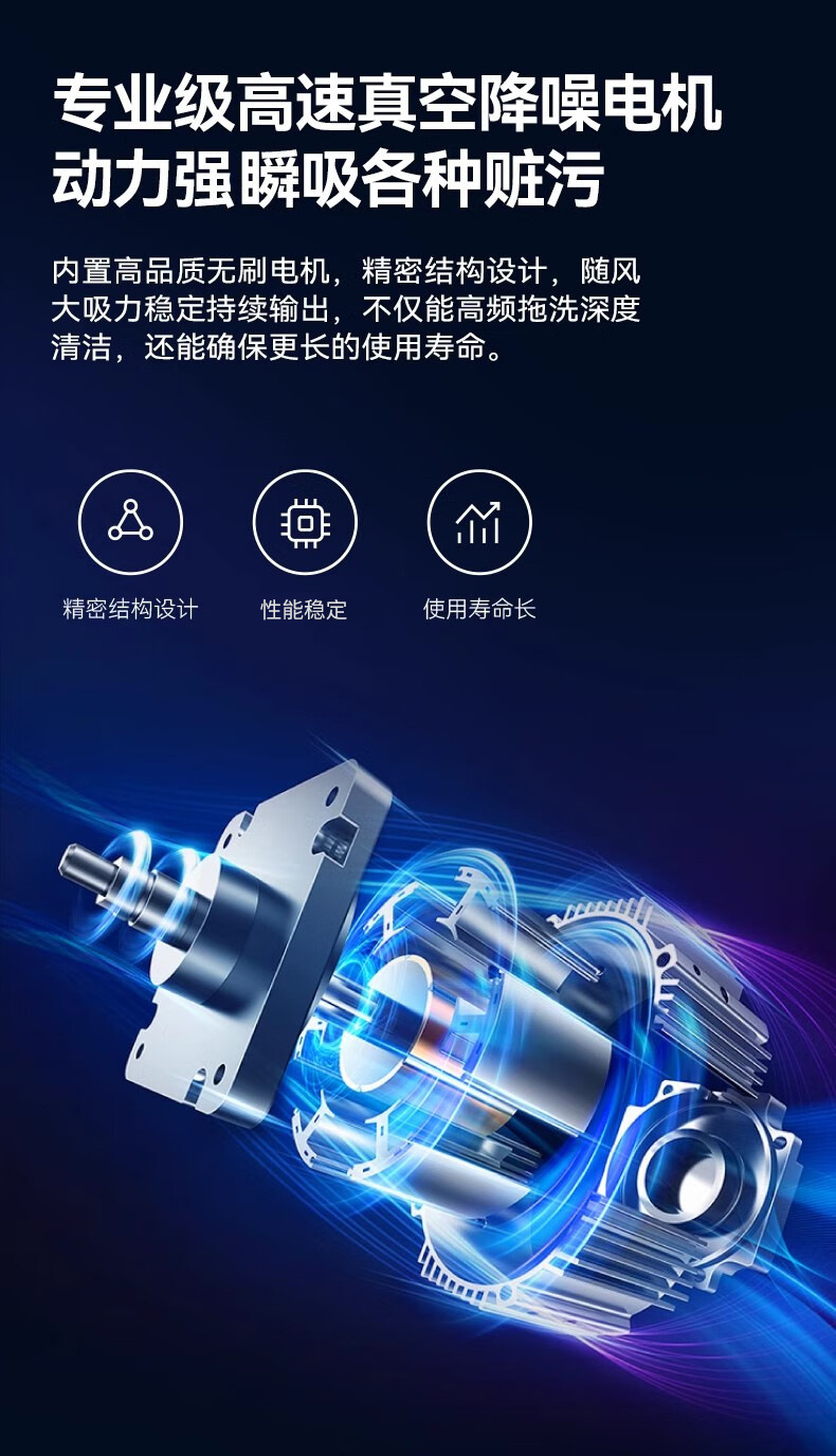 Floor scrubber, household fully automatic sweeper, vacuum cleaner, intelligent electrolytic water integrated mopping and sweeping, electric floor mop, cross-border pic 19