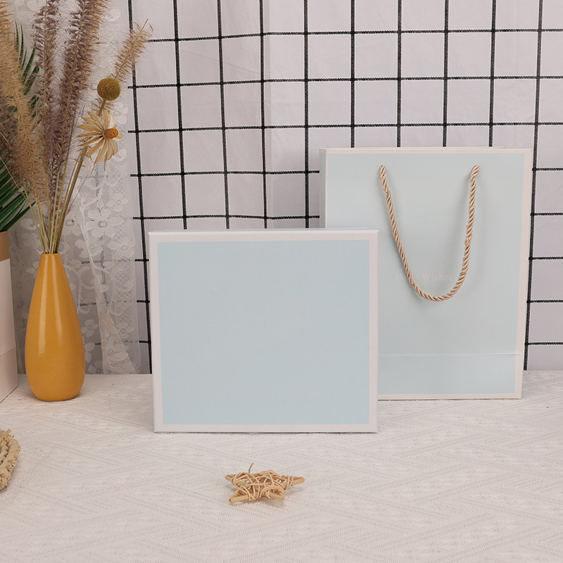 现货粉色蝴蝶结礼盒空盒天地盖包装盒生日礼物盒情人节伴手礼品盒详情7