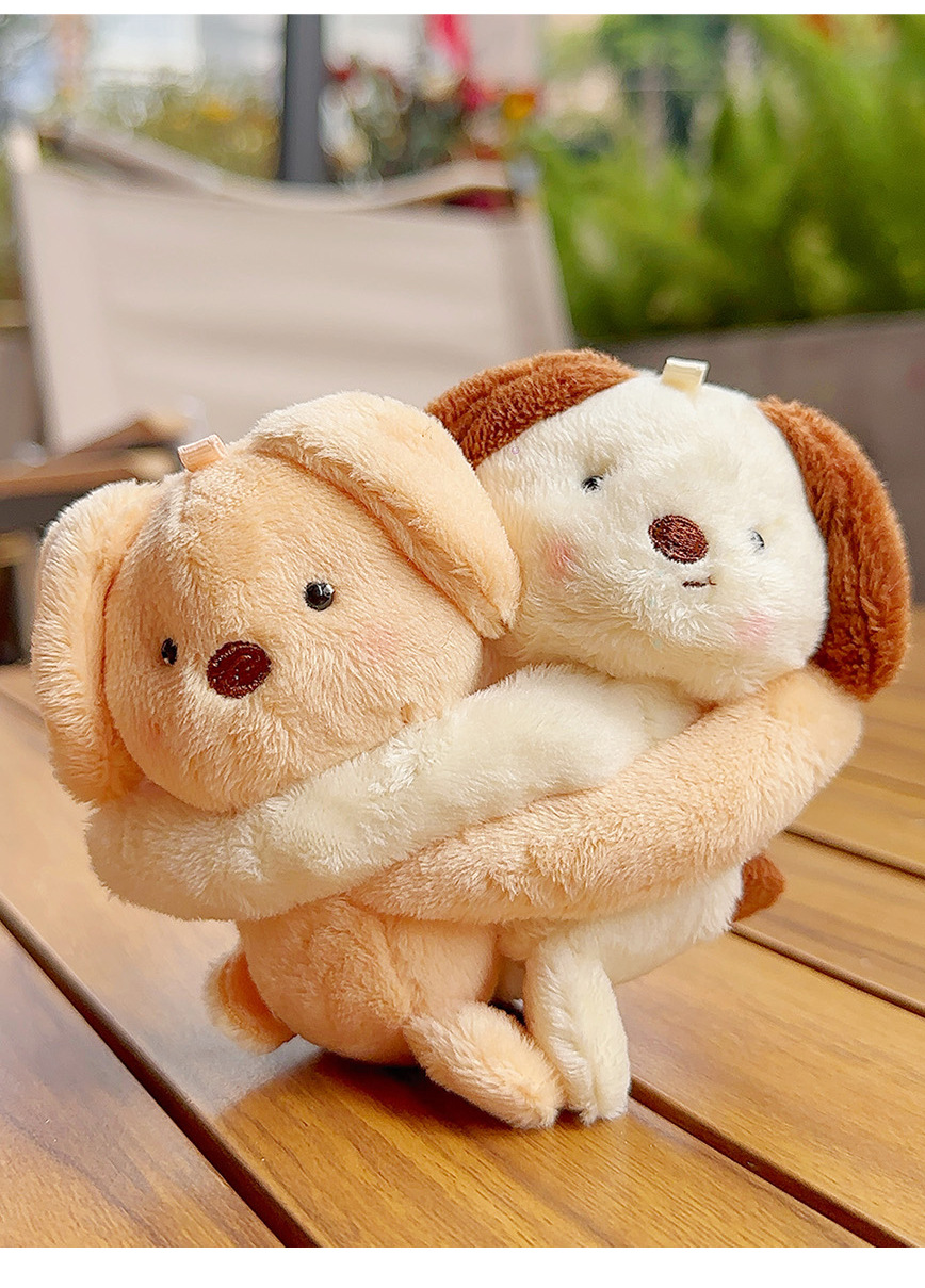 Best friend style puppy plush keychain schoolbag pendant pic 16