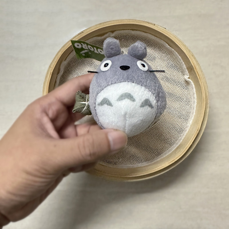 宫崎骏周边龙猫巴士黑猫琪琪龙猫毛绒公仔玩偶包包小挂件钥匙扣详情16