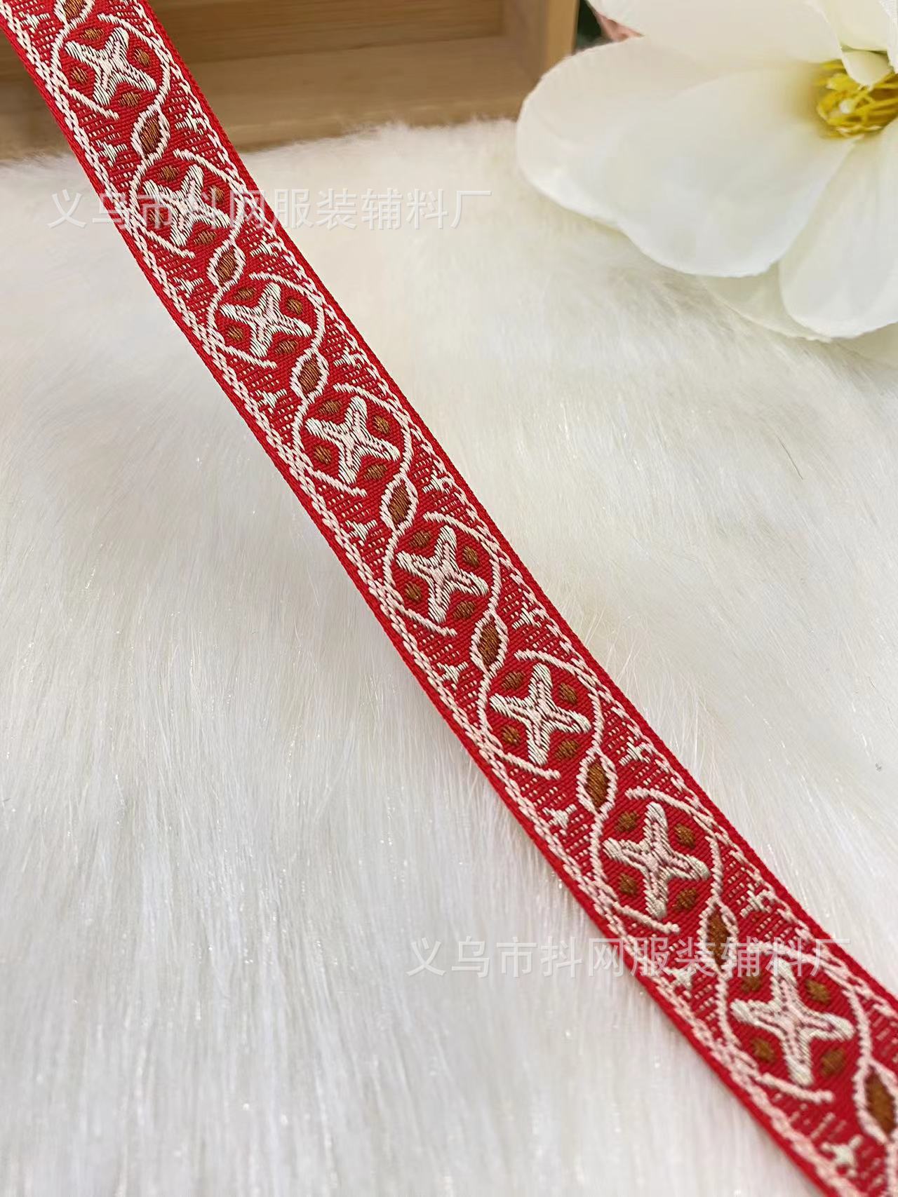 1.7- 2.0cm Classic handmade DIY bow webbing hair accessory Headwear bag edge strap gift box packaging bag pic 4