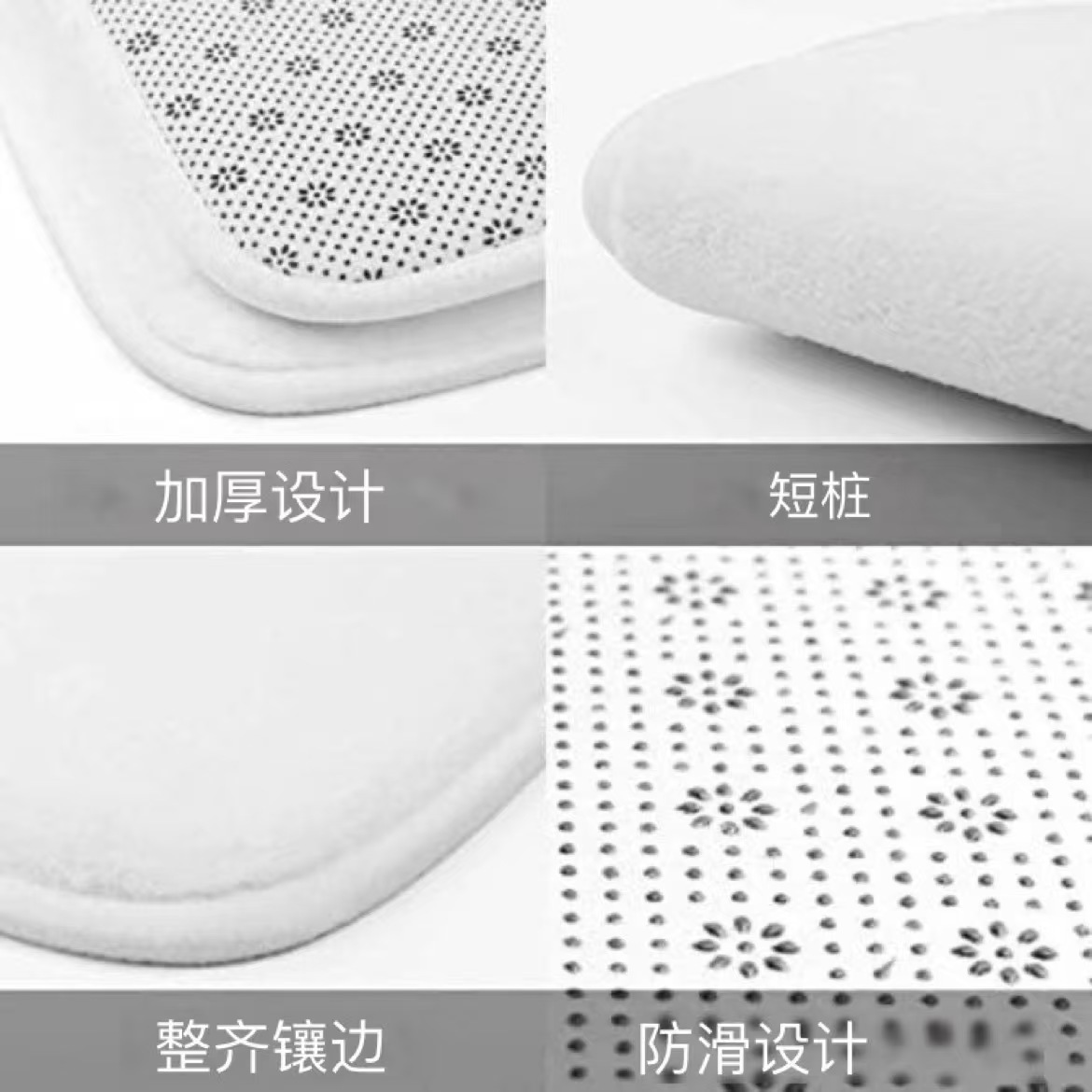 厂家直销免打孔窗帘防水防走光洗手间遮挡帘春季花卉印花防水浴帘详情23