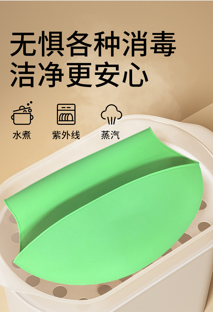 夏季防水婴儿硅胶围兜食品级轻薄口水围兜宝宝儿童辅食饭兜现货厂详情14