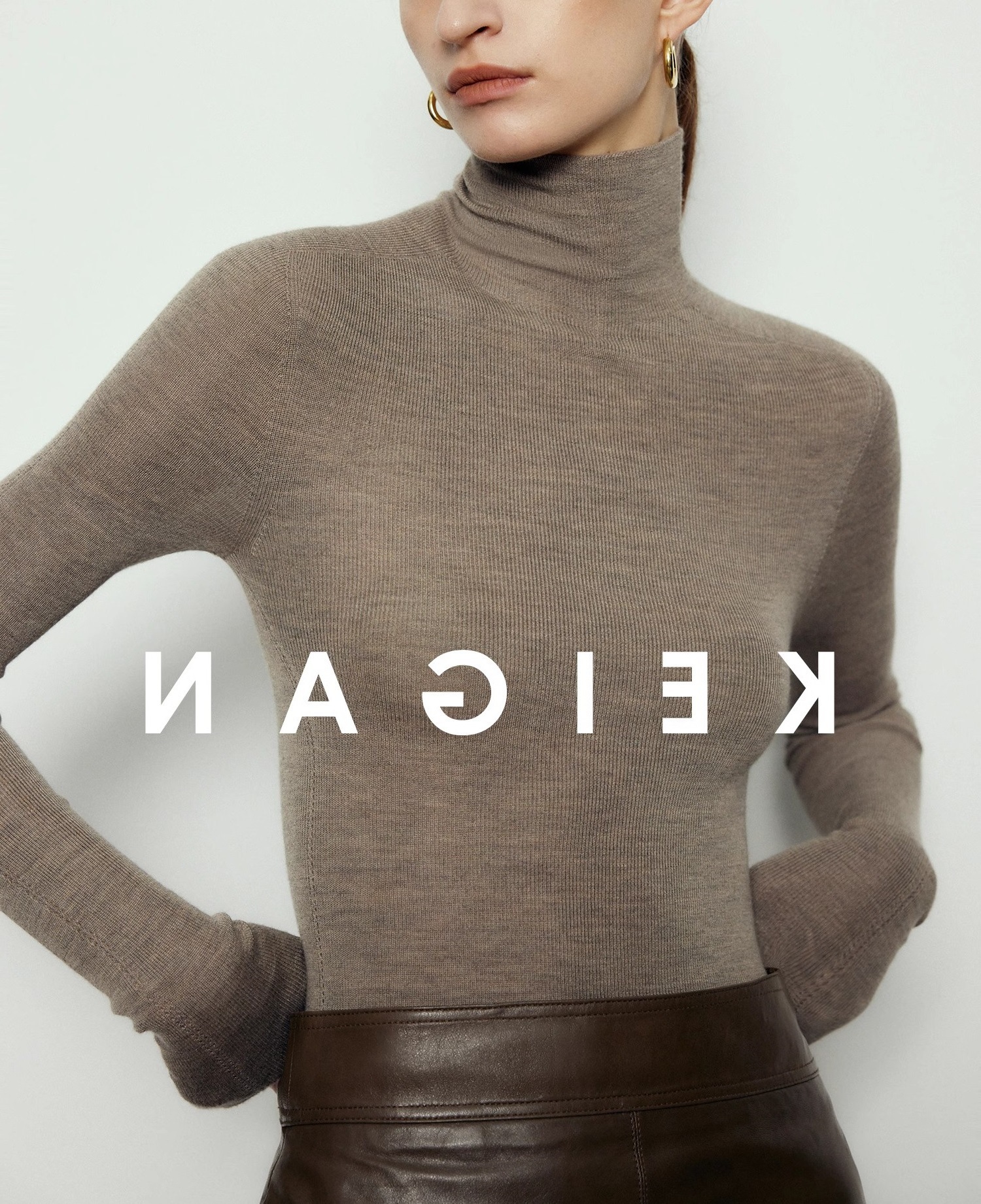Italian 嵿 luxury 120s washable 160s gold wool 18-needle seamless base knit top for women pic 20