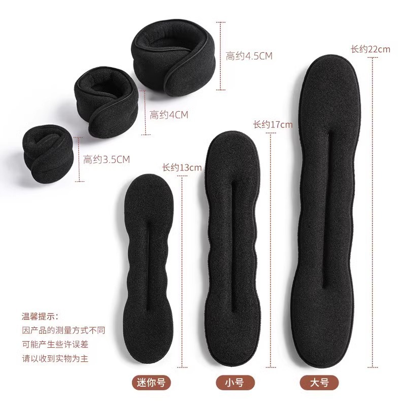 盘头发的器具懒人简约蓬松盘发器女头饰绑发圈发夹扎丸子头的发饰详情2