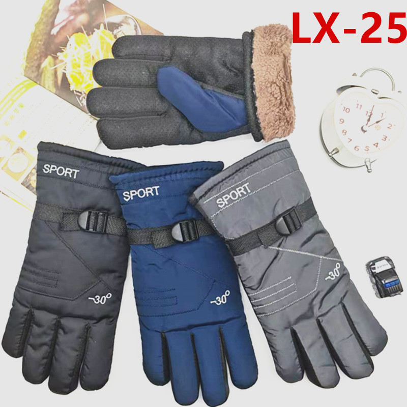 Wholesale of new fleece and thickened warm sports and outdoor skiing gloves, as well as windproof gloves for electric bikes and motorcycles pic 14