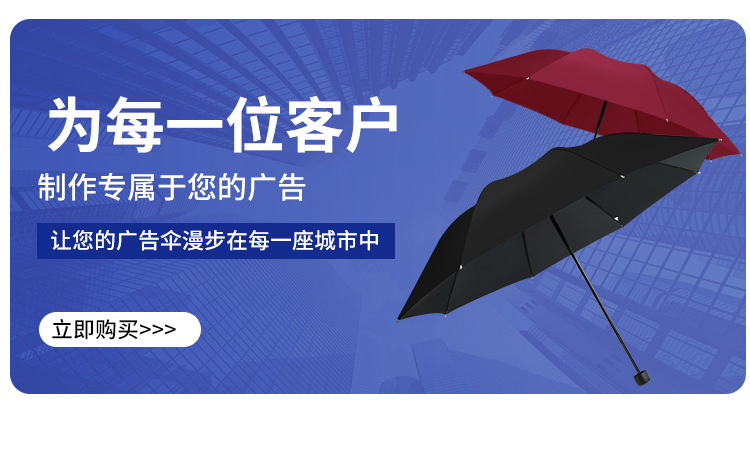 雨伞批发手动商务折叠伞男士大号超大晴雨伞两用太阳防晒遮阳伞女详情3