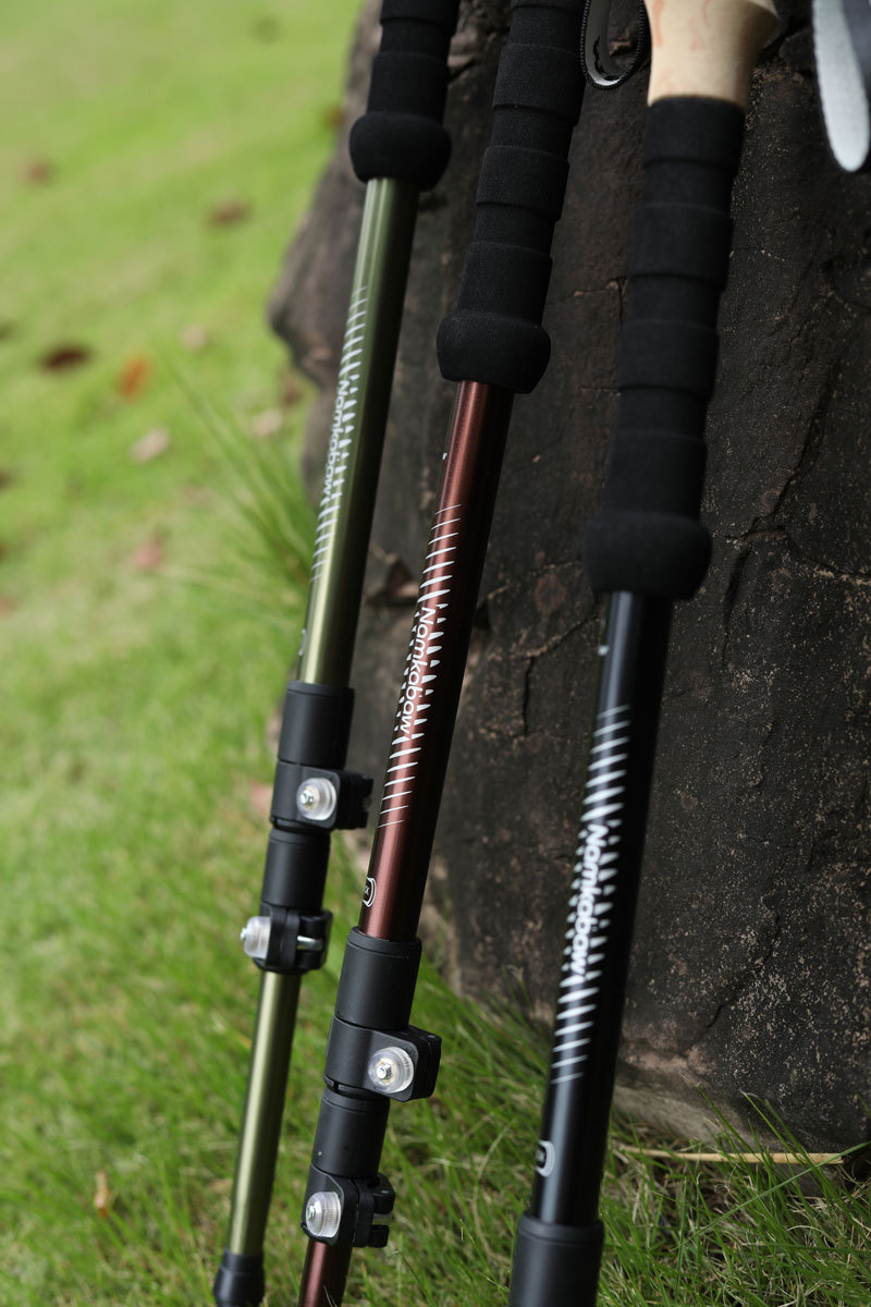 跨境热销户外铝合金登山滑雪杖三节伸缩手杖套装轻便耐用登山装备详情3