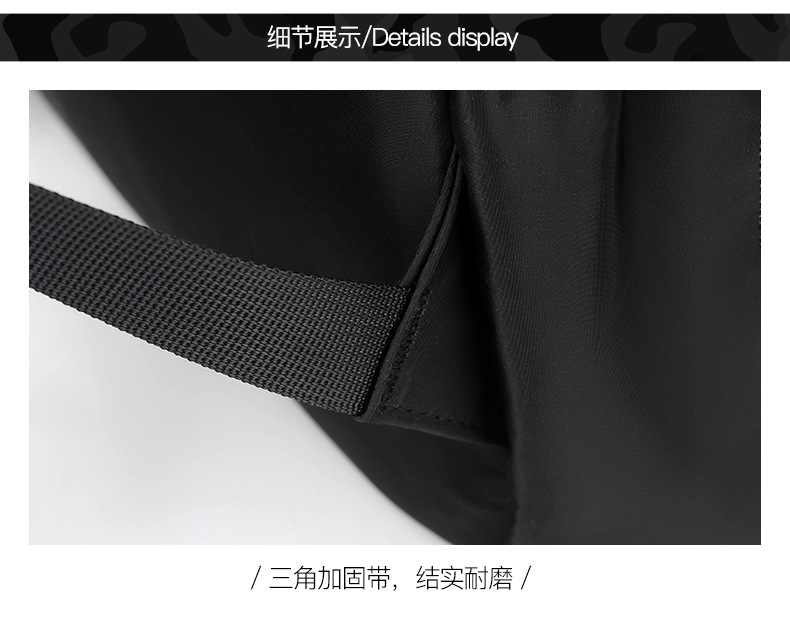 新款双肩背包男户外大容量学生书包可定LOGO轻便摄影包潮牌旅行包详情29