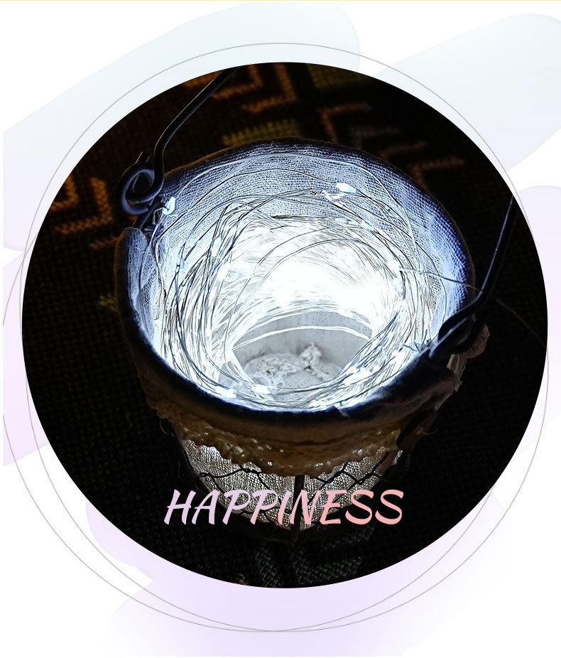Cross-border led white box light string l Christmas decorative color light 1-meter, 2-meter, 3-meter, 5-meter light string pic 7