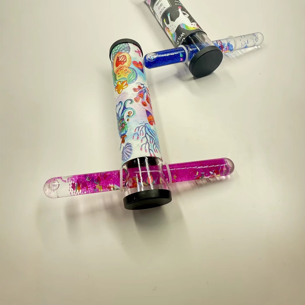 亚克力流沙液态万花筒儿童百变多棱镜科学实验幼儿园光学科教玩具详情2