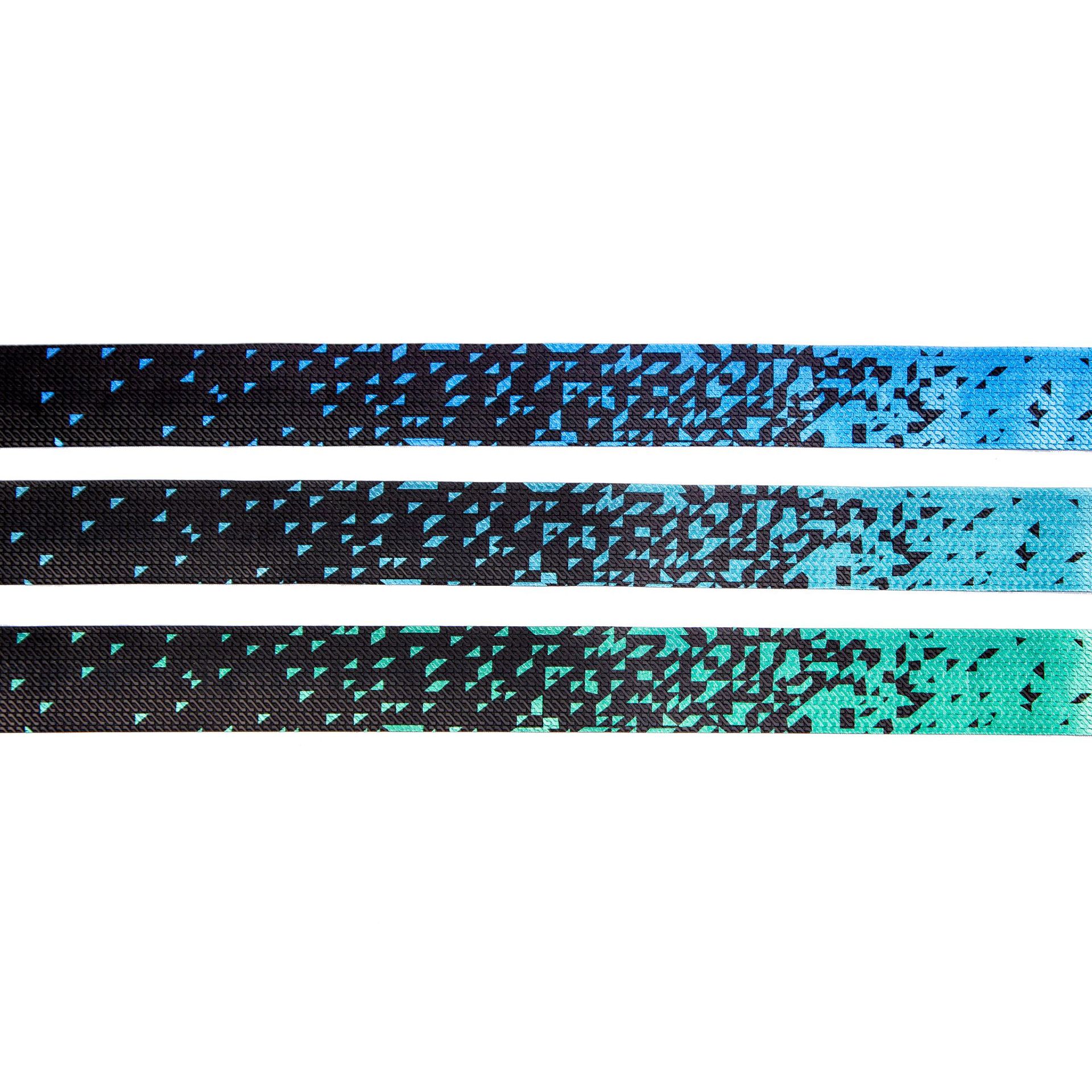 Cross-border gradient color road handlebars with anti-slip and shock-absorbing fixed flying two-color bicycle curved handlebars and leather breathable handlebars pic 27