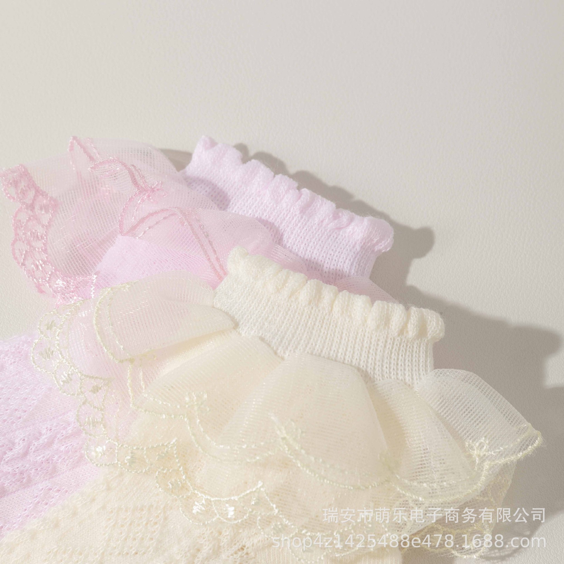 儿童拉丁舞舞蹈花边袜女童蕾丝薄款公主袜棉春秋夏白色花边袜女详情14