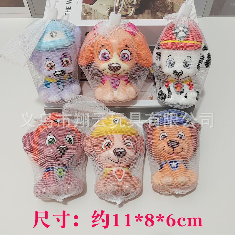 New cross-border Paw Patrol Squeeze Fun Stress-relieving toys, cute dog PU slow rebound toys wholesale pic 1