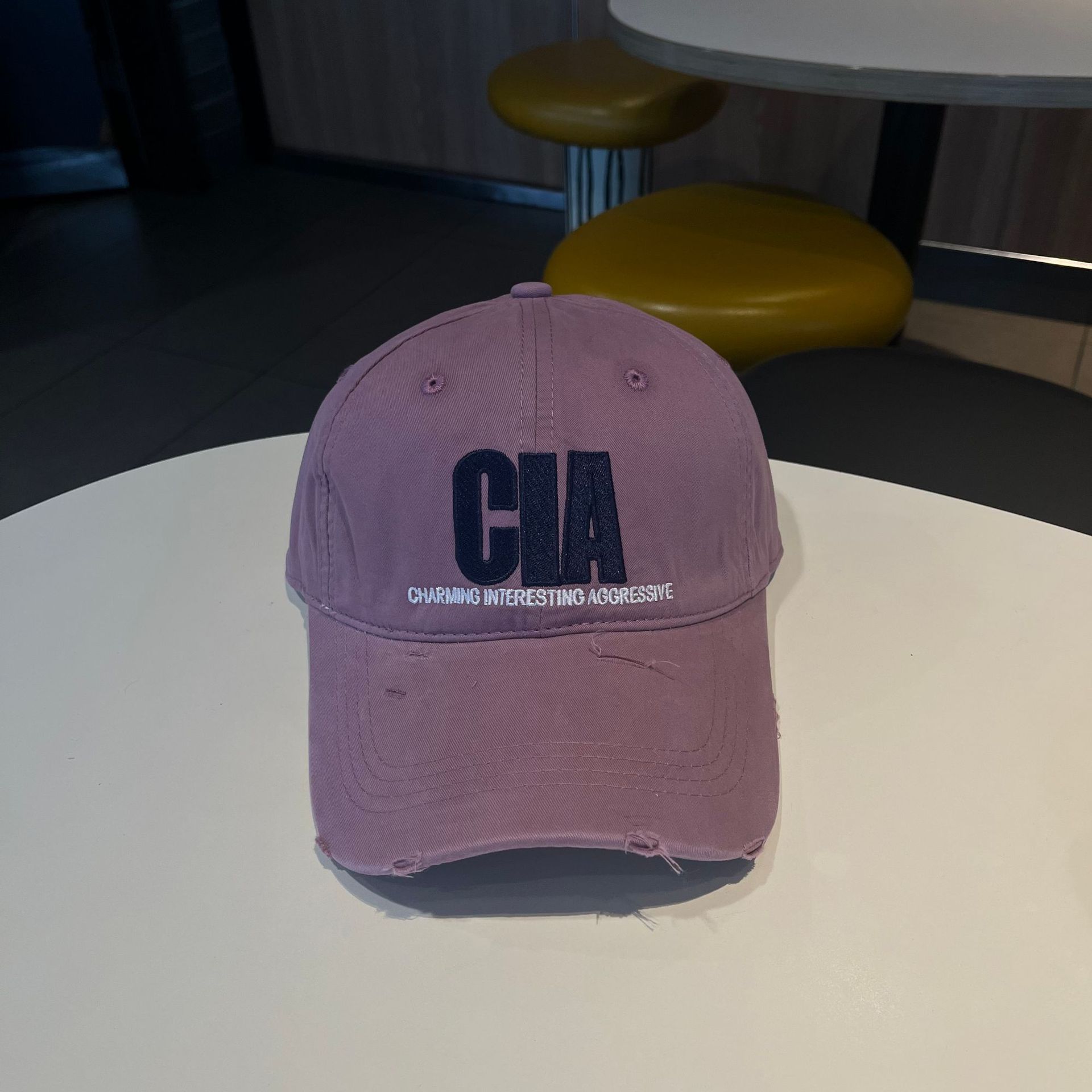 Embroidered baseball caps for men and women, ins feng shui washable caps, casual and versatile, color-blocked soft-top sunshade baseball caps, letters pic 10