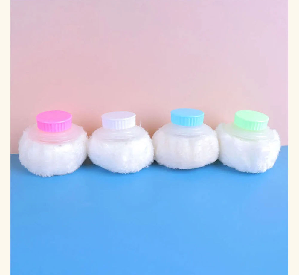 宝宝储粉式粉扑盒婴儿小孩爽身粉痱子粉扑盒日常护理用品厂家直销详情5