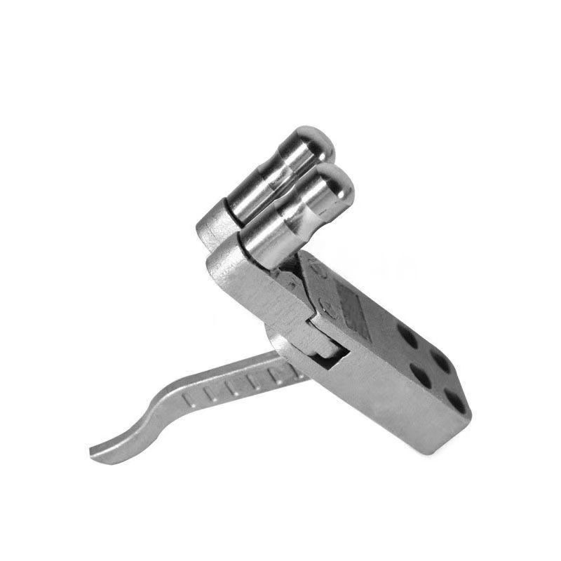 合金撒放夹蛋器304不锈钢释放器两轴自动回归钢珠回弹散放器弹弓详情8