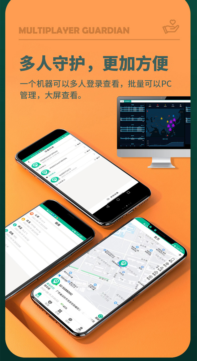 Cross-border bestsellers: Elderly card-inserting smart watches, adult health monitoring watches, heart rate and blood oxygen measurement smartwatches pic 18