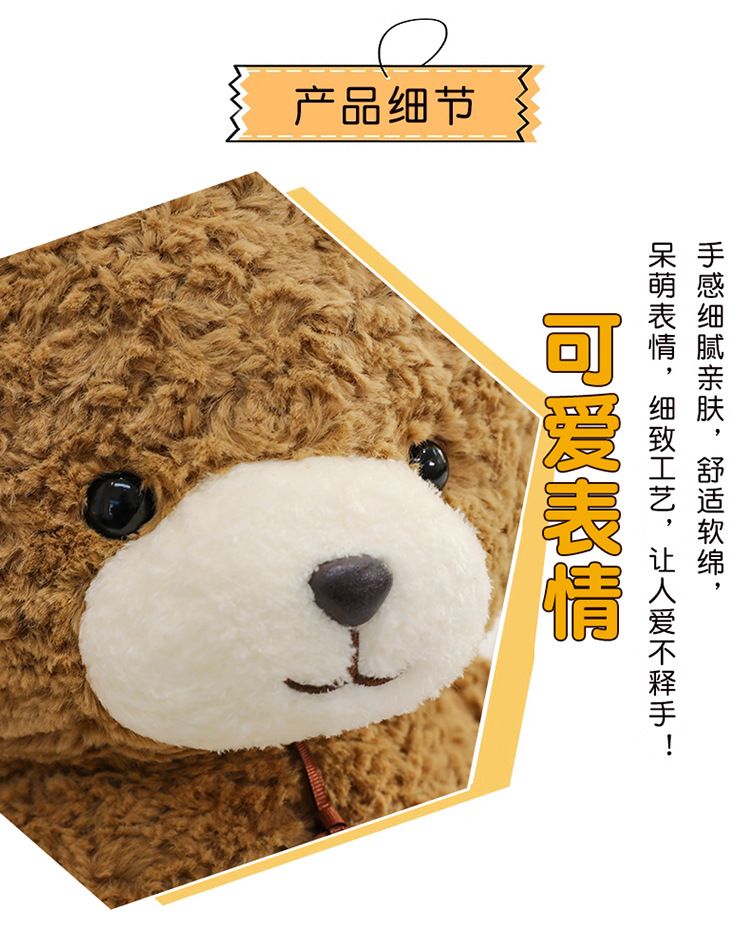 吊牌小熊公仔可爱毛绒玩具小熊公仔玩偶儿童生日礼物跨境批发详情19