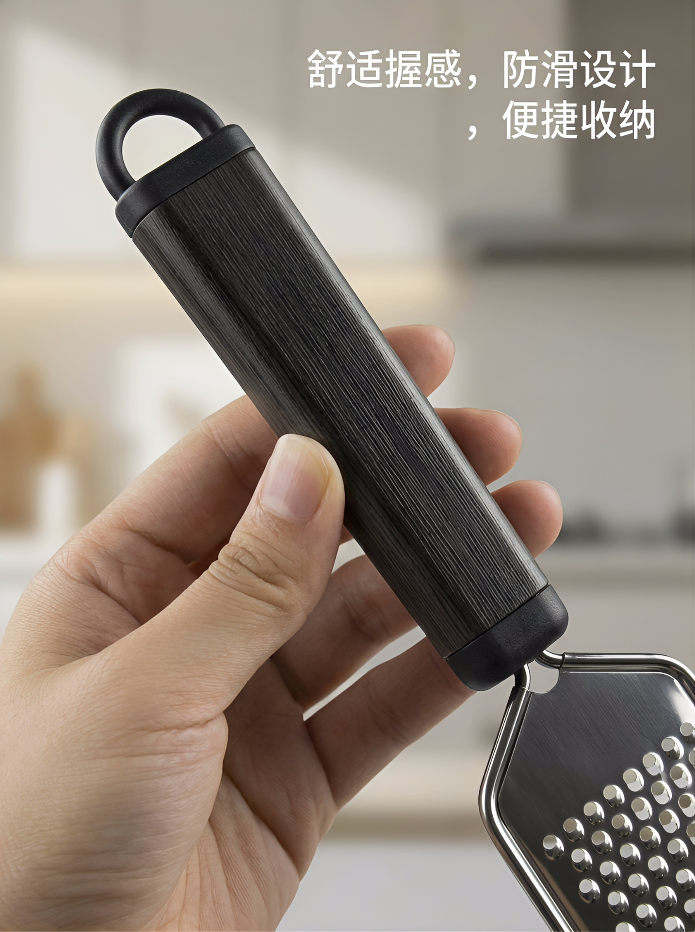 Stainless steel grater, multi-functional household vegetable cutter, kitchen coarse and fine shreds, potato and ginger shreds grater pic 10