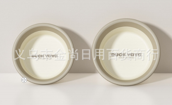 Thickened folding basin, large portable household collapsible water basin for babies, baby folding washbasin, bath basin, bathtub pic 4