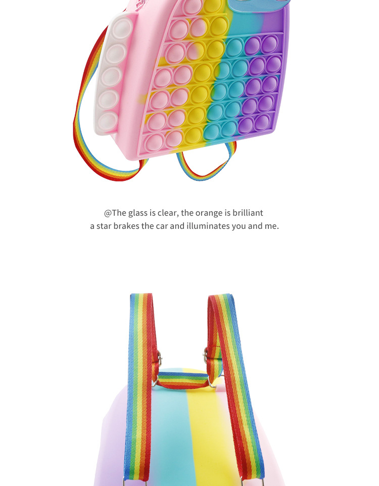 New dinosaur backpack, silicone backpack, Werewolf Killer, large capacity in stock, stress-relieving, Press and Play educational toys from Rat Killer Pioneer pic 5