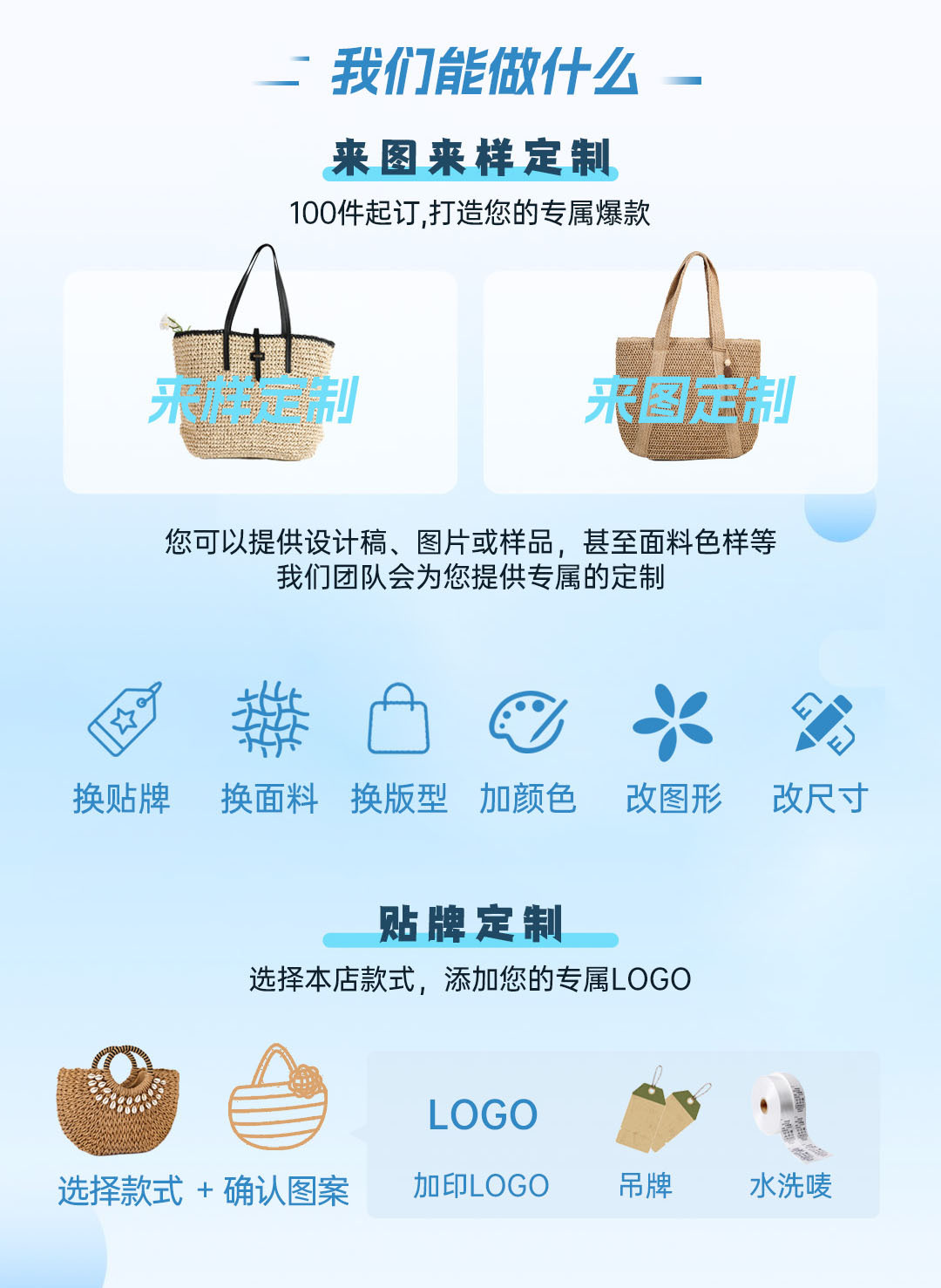 休闲镂空单肩棉线编织包新款慵懒风手提草编包海边度假沙滩包女包详情3