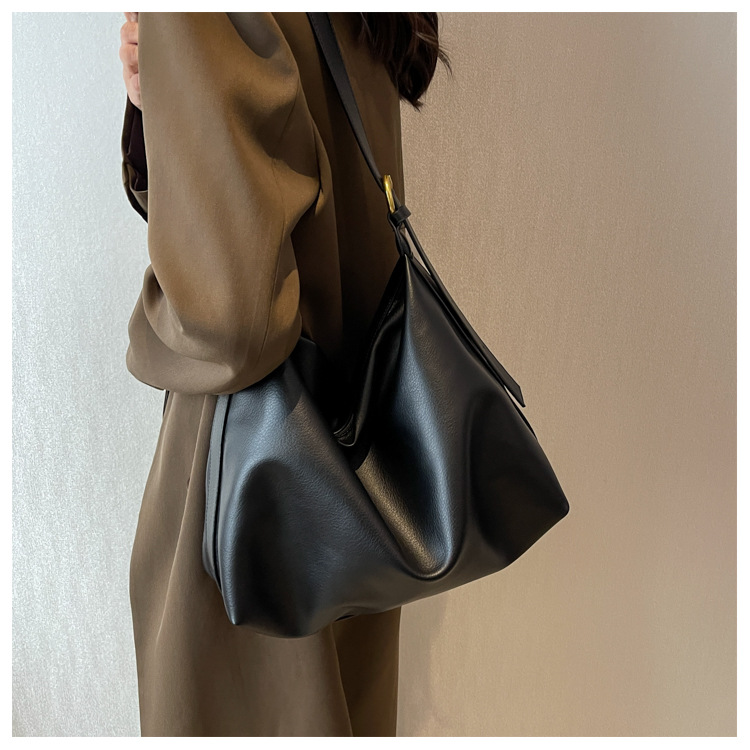 2025新款女包大容量包包斜跨单肩包包学生上课复古时尚单肩托特包详情26